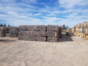 Puerto Madryn recovered materials