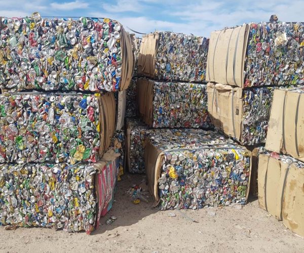 compressed recycled materials